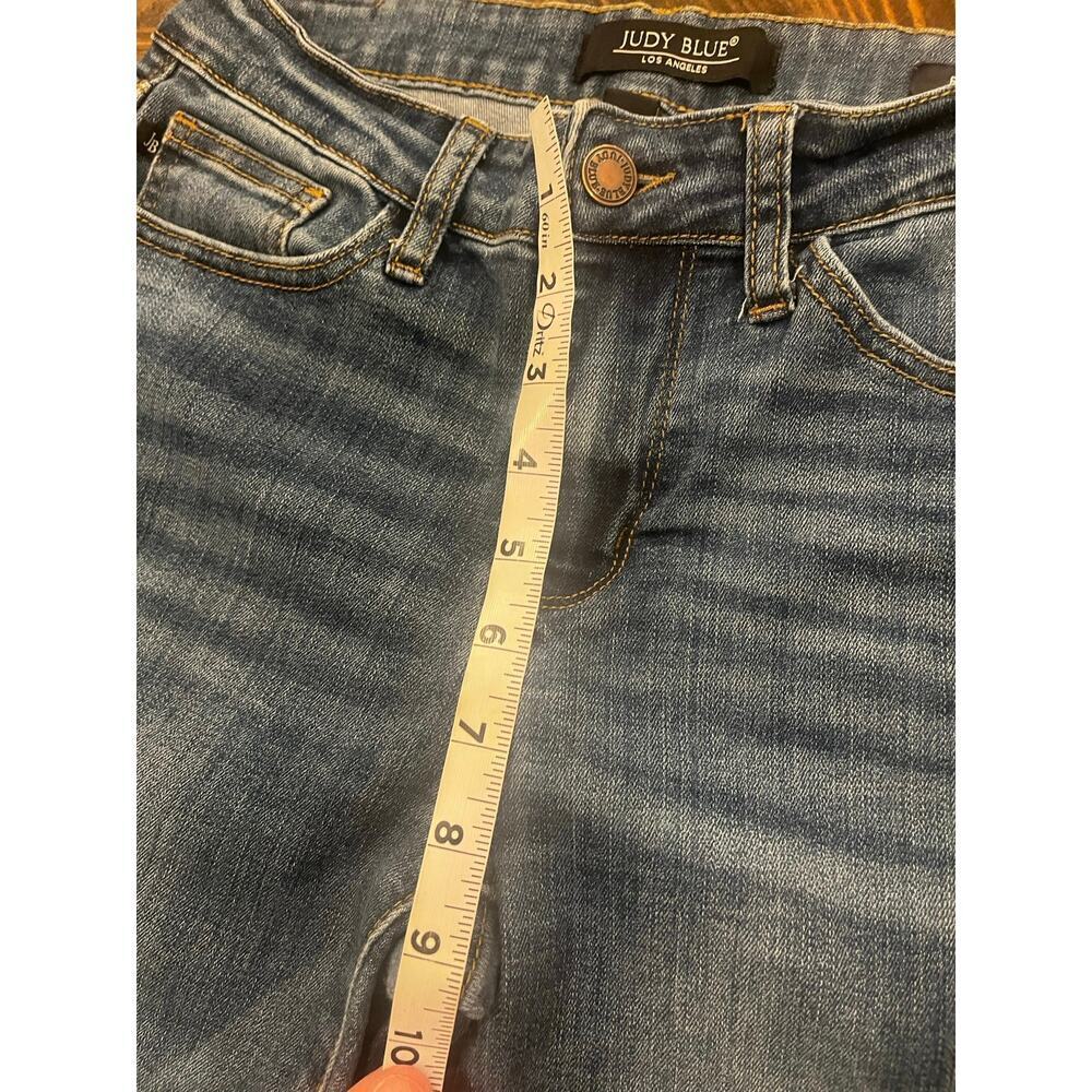 Judy Blue Jeans Relaxed Fit Women 27 Academia Stretch Casual Comfy Preppy Grunge - Picture 7 of 11